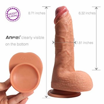 Realistische Penisnachbildung, 22 cm lang
