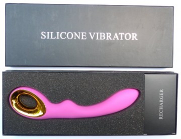Deluxe G Punkt Silikon Vibrator mit Klitoris Stimulation