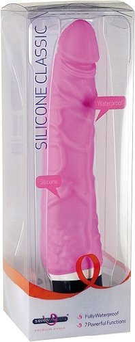 Silikon Penis-Vibrator in pink