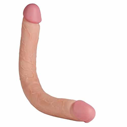 Doppeldildo Tracy's Dog in Hautfarben, 45cm - Sexshop | erotiktoys24